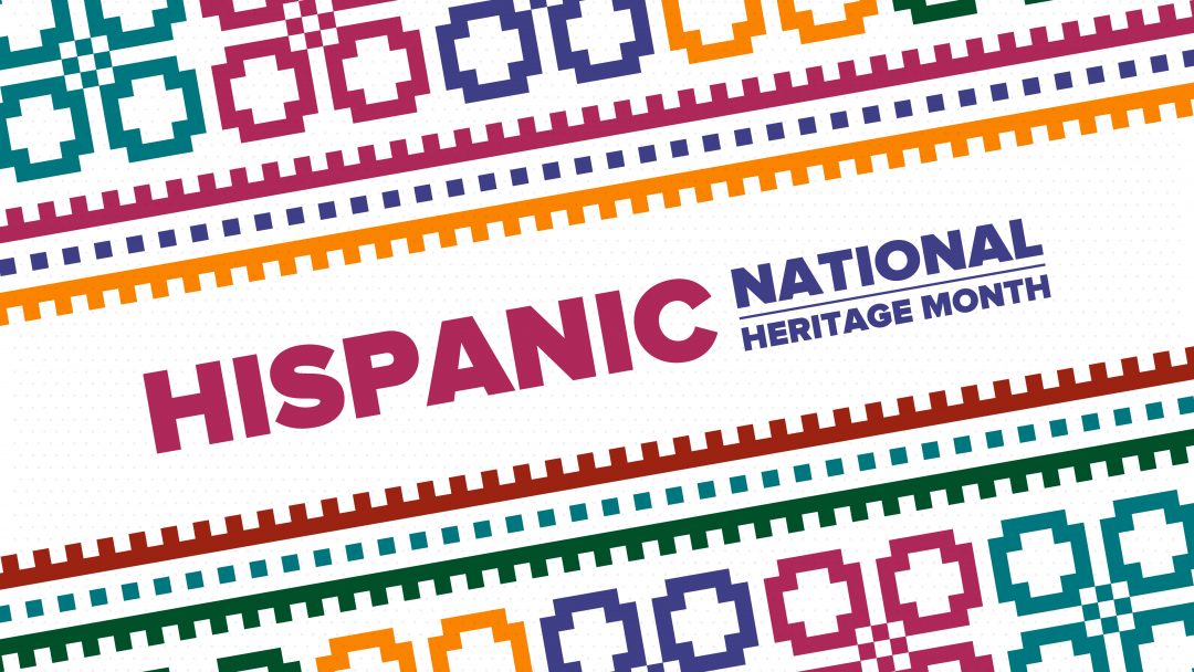 National Hispanic Heritage Month in September and October. Hispanic and Latino Americans culture. Celebrate annual in United States. Poster, card, banner and background. Vector illustration