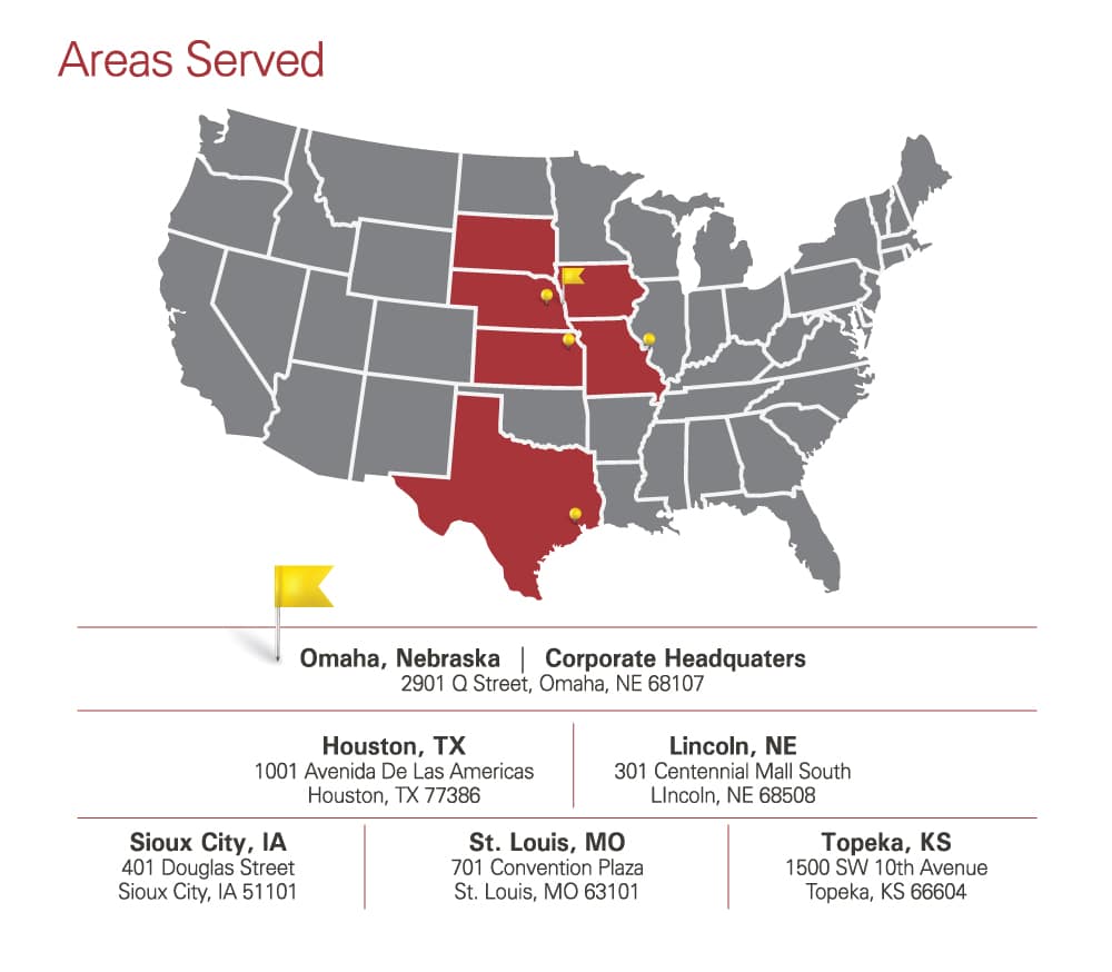 Midwest Maintenance locations